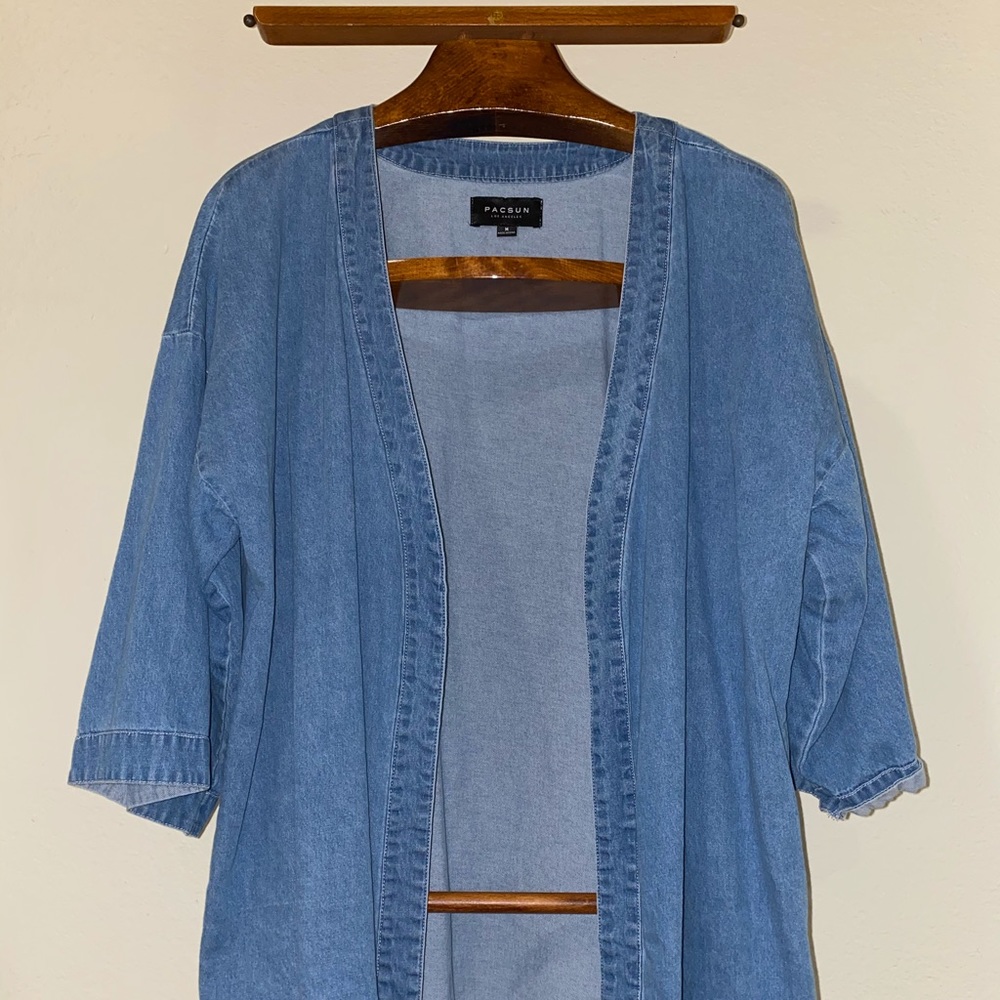 PacSun Denim Kimono